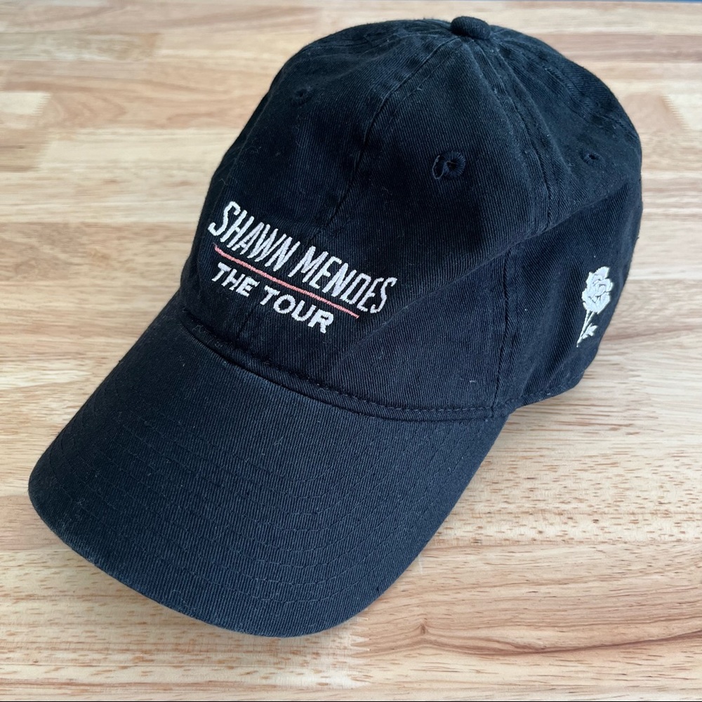 Shawn Mendes Black Baseball Cap Hat